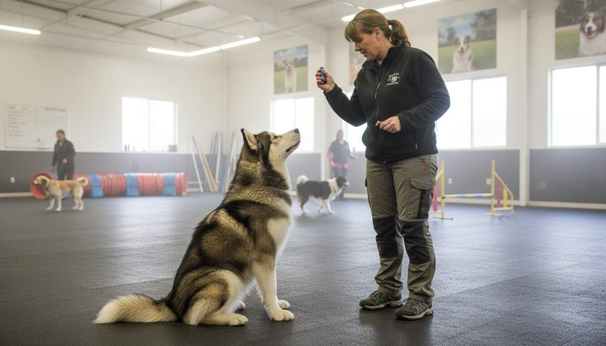 Alaskan Malamute Training By Trainer
