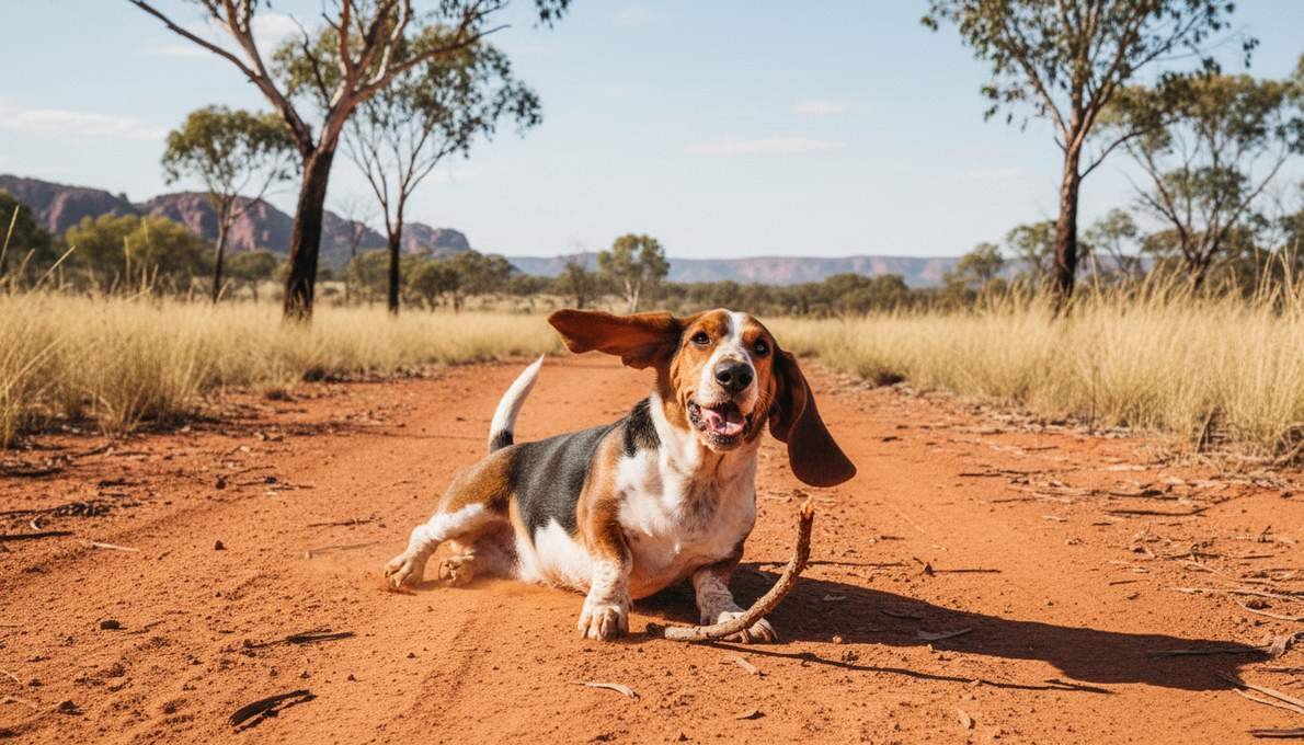 Basset Hound Temperament Playing