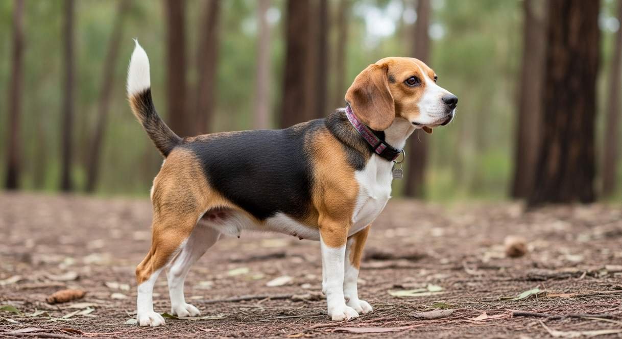 Beagle Side Pose