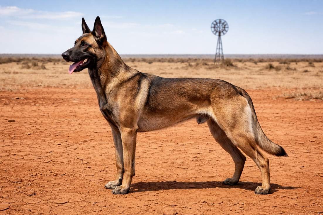 belgian-malinois-full-body-side-profile Belgian Malinois Full Body Side Profile