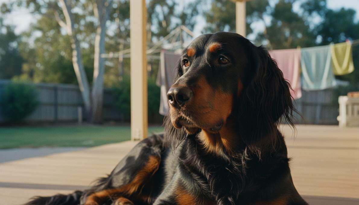 Gordon Setter Featured Closeup