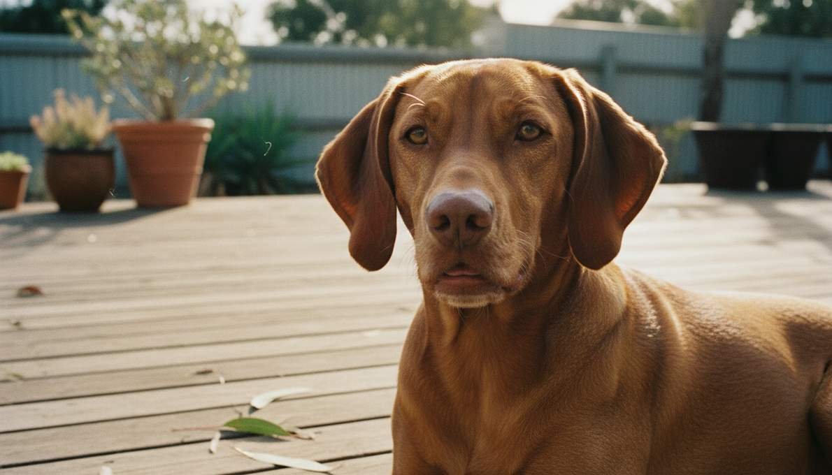 Hungarian Vizsla Featured Closeup