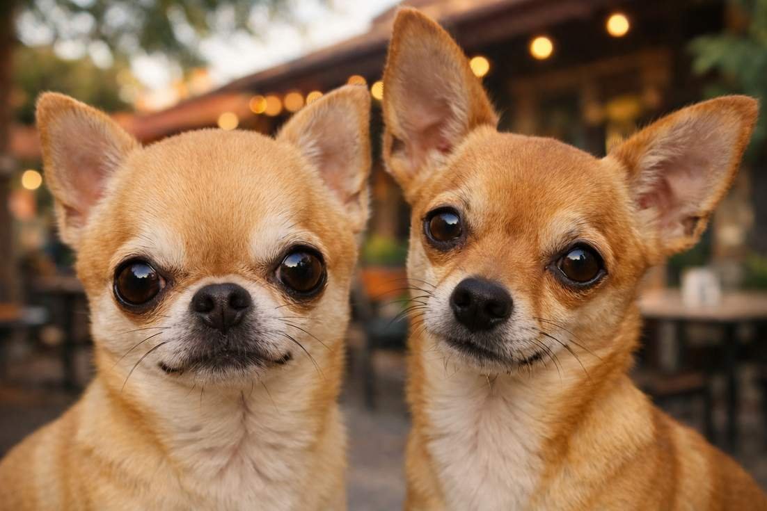 Apple Head With Deer Head Chihuahua