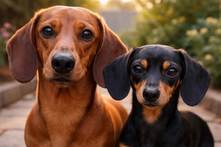 Dachshund Vs Miniature Dachshund