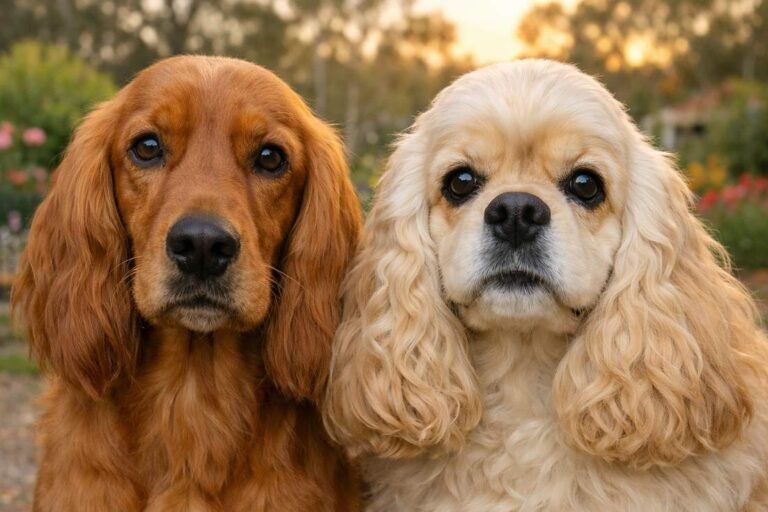 English Cocker Spaniel And American Cocker Spaniel