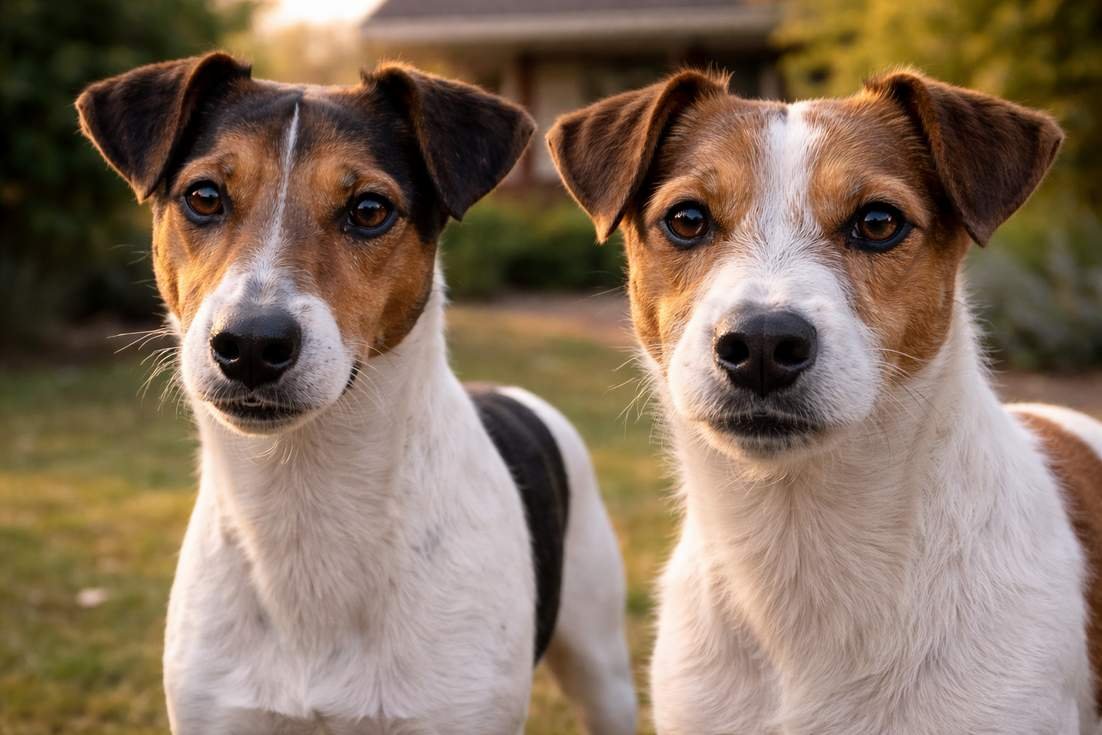 Fox Terrier And Jack Russell