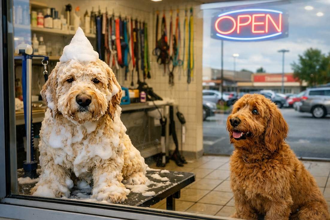 Groodle And Labradoodle Grooming