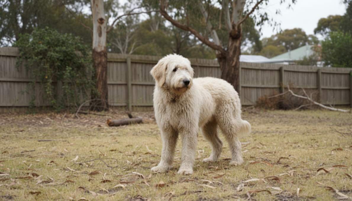 Komondor Training Sit