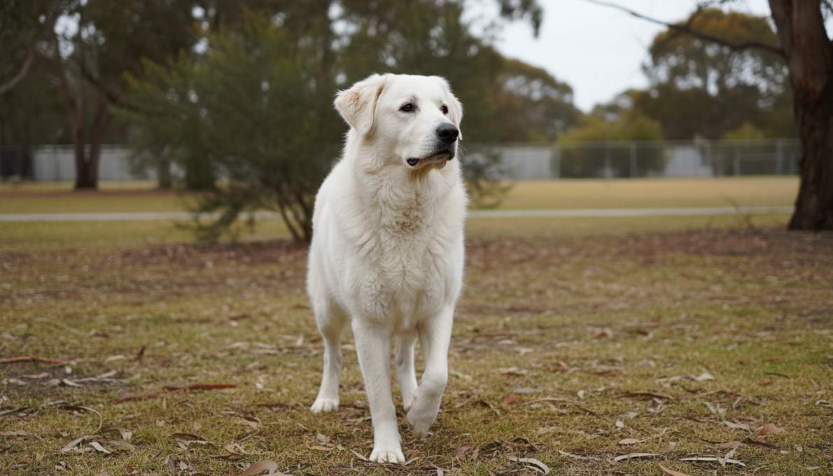 Kuvasz Dog Breed Training Sit