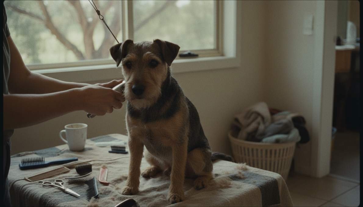 Lakeland Terrier Grooming Brushing