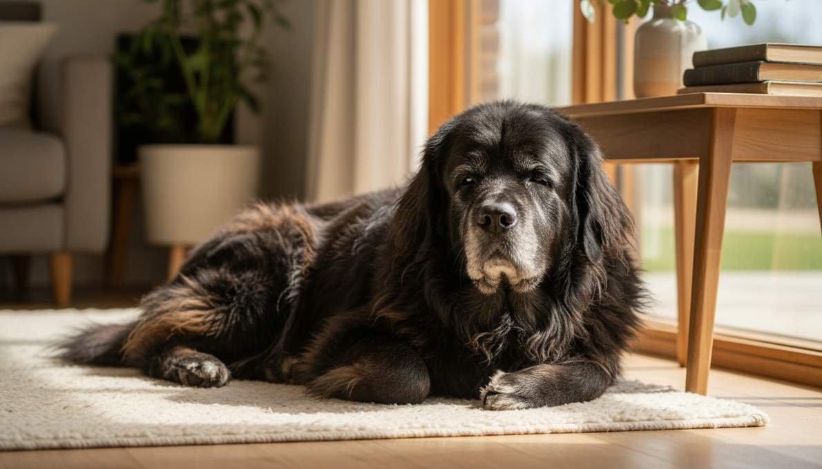Newfoundland Dog Lifespan Senior