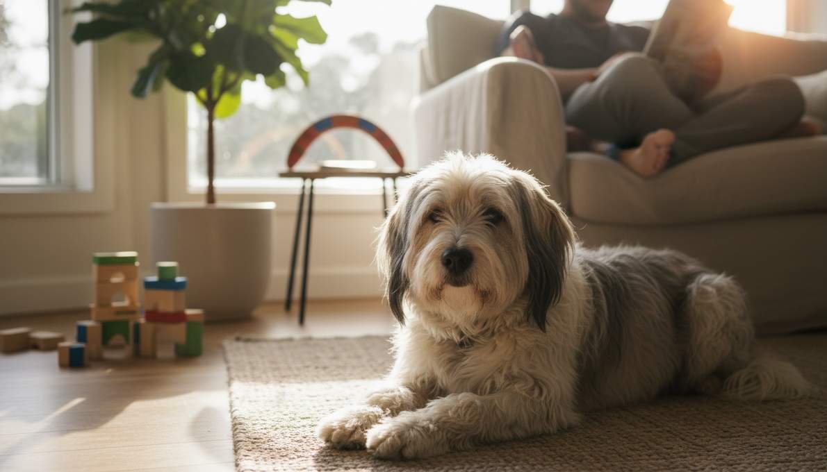 Polish Lowland Sheepdog Family Lifestyle