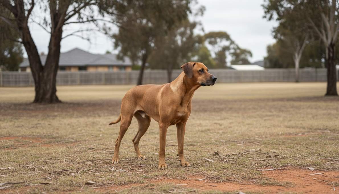 Rhodesian Ridgeback Training Sit