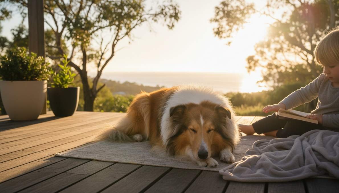 Rough Collie Family Lifestyle