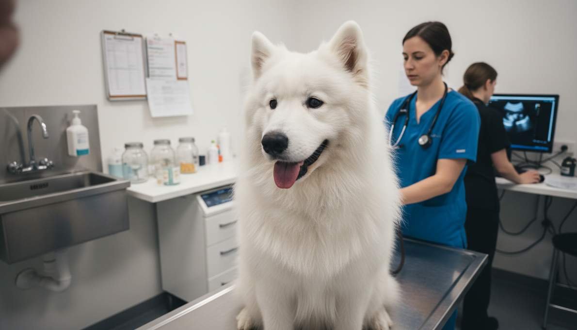 Samoyed Health Vet