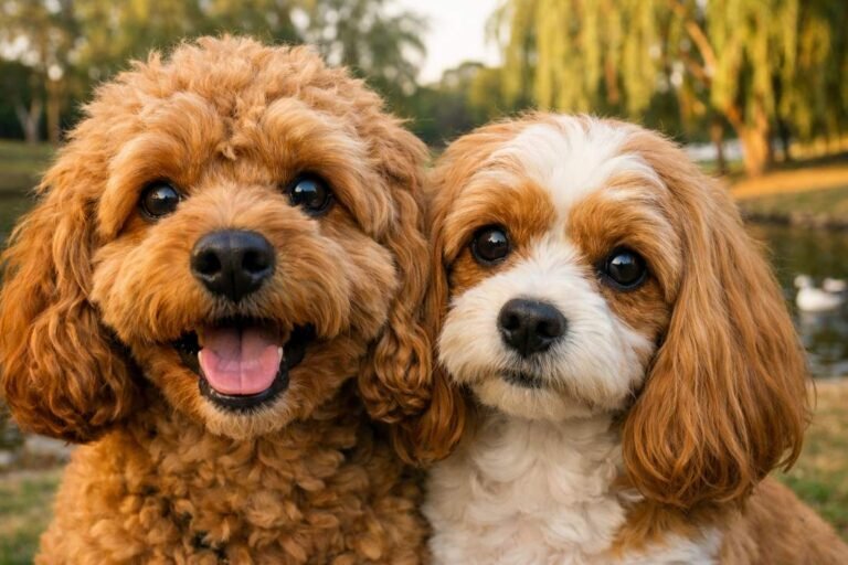 Spoodle With Cavoodle