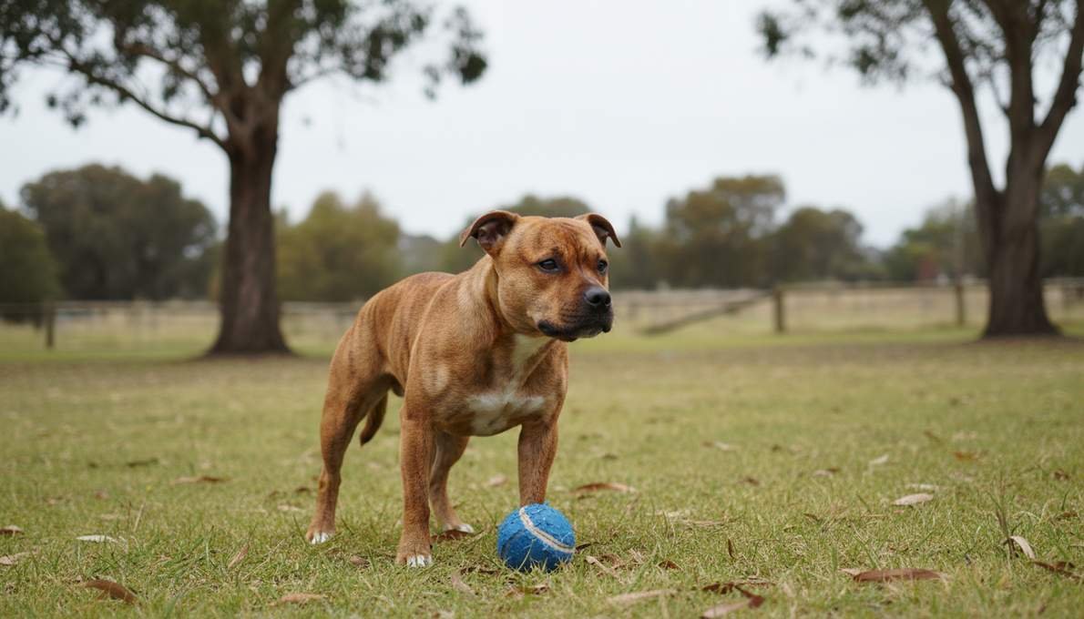 Staffordshire Bull Terrier Training Sit