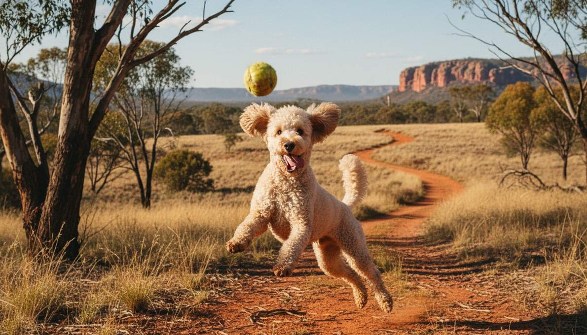 Standard Poodle Temperament Playing