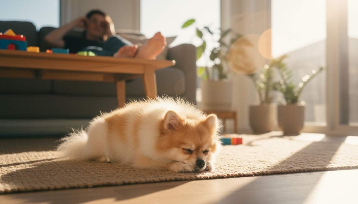 Teacup Pomeranian Family Lifestyle