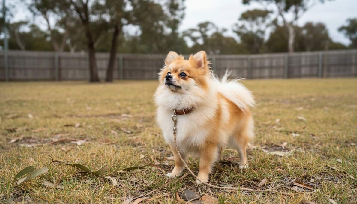 Teacup Pomeranian Training Sit