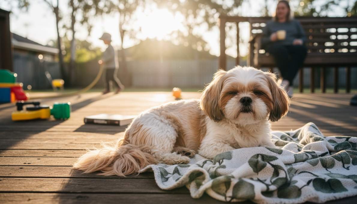 Teacup Shih Tzu Family Lifestyle