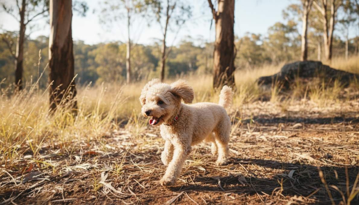 Toy Poodle Exercise Running