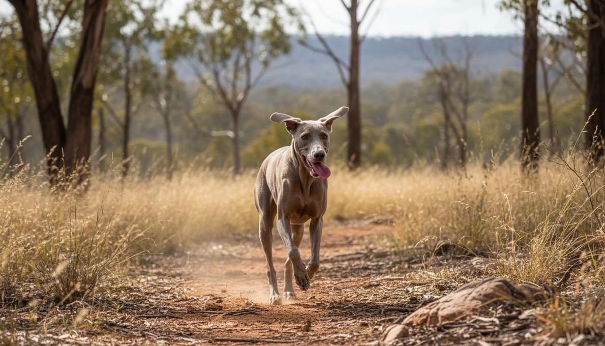 weimaraner-exercise-running Weimaraner Exercise Running