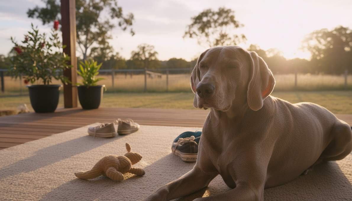 weimaraner-family-lifestyle Weimaraner Family Lifestyle