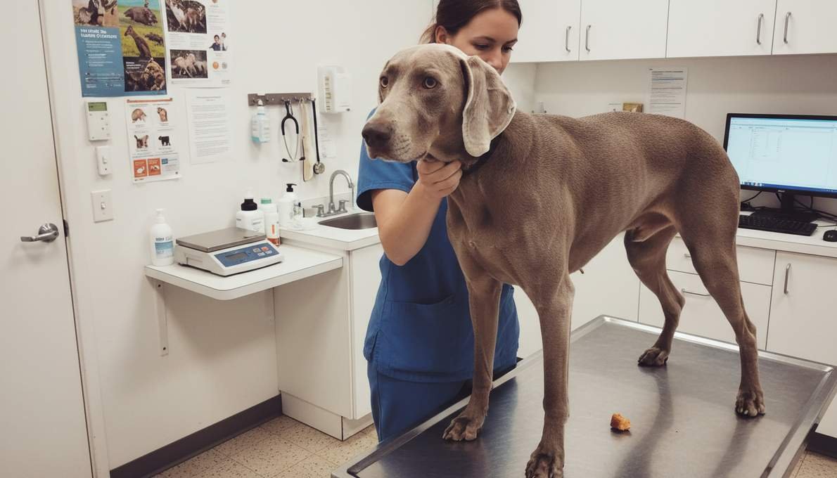 weimaraner-health-vet Weimaraner Health Vet