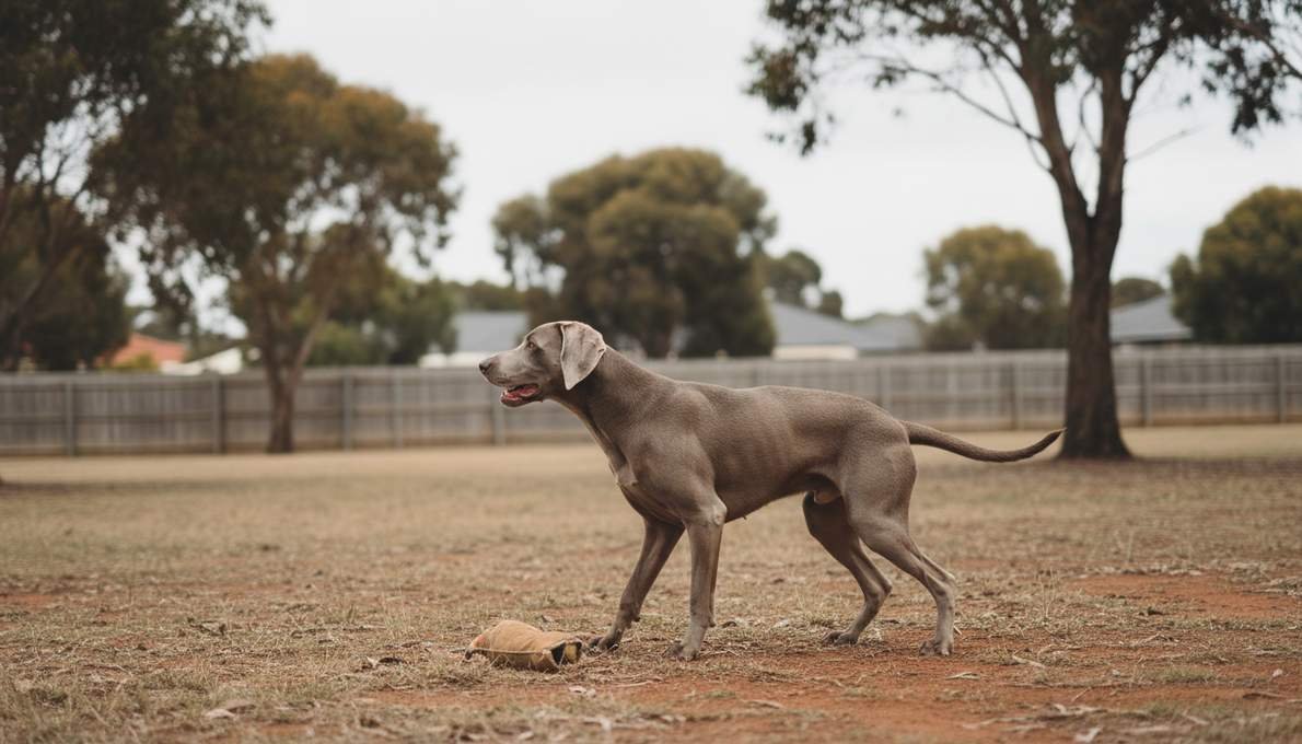 weimaraner-training-sit Weimaraner Training Sit