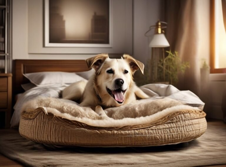 Does Dog Lick His Bed