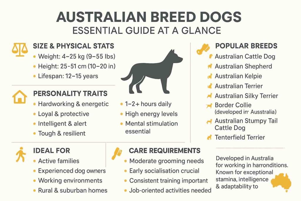 Australian dog breeds Info